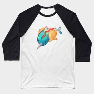 Narwhal Corndog Baseball T-Shirt